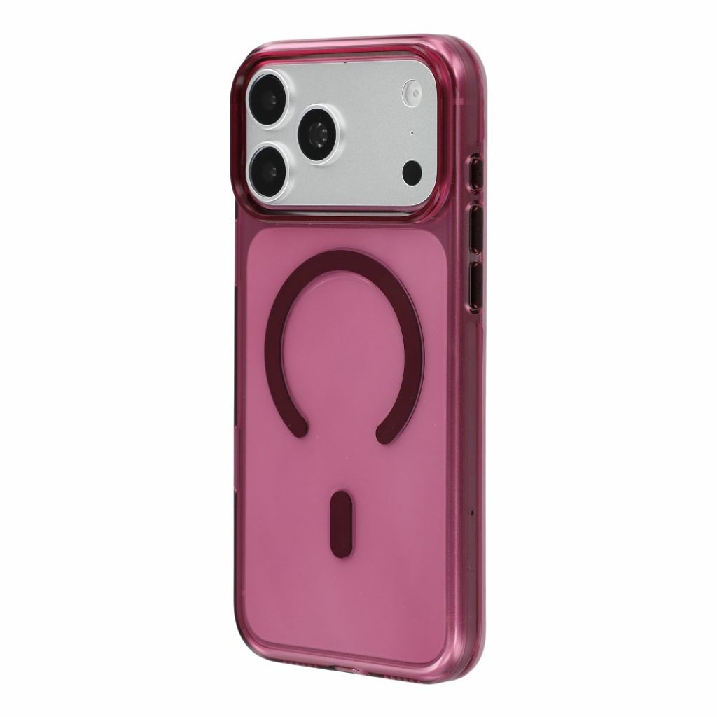 JAUCASE iPhone 18 Pro Max/17 Pro Max MagSafe Kuori - Läpinäkyvä/Violetti