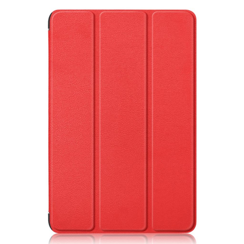 Samsung Galaxy Tab A11 Plus/A9 Plus Etui Tri-Fold PU-lær - Rød