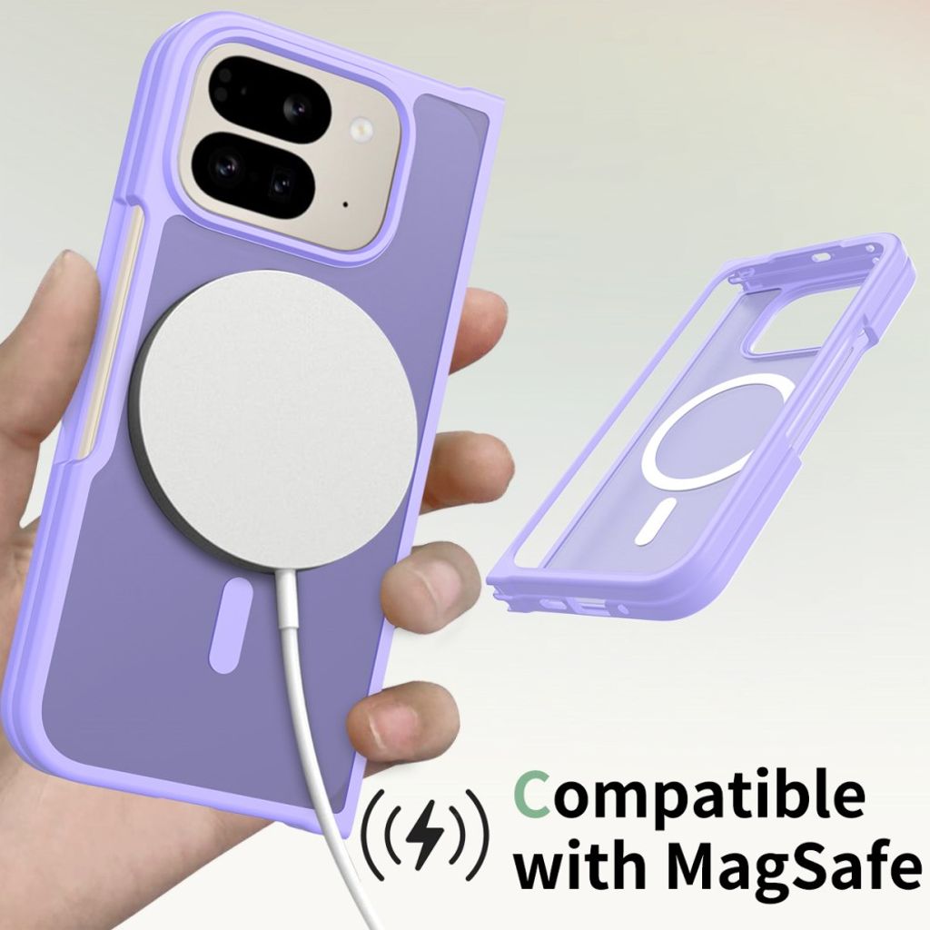 Google Pixel 10 Pro Fold Cover med MagSafe - Lilla