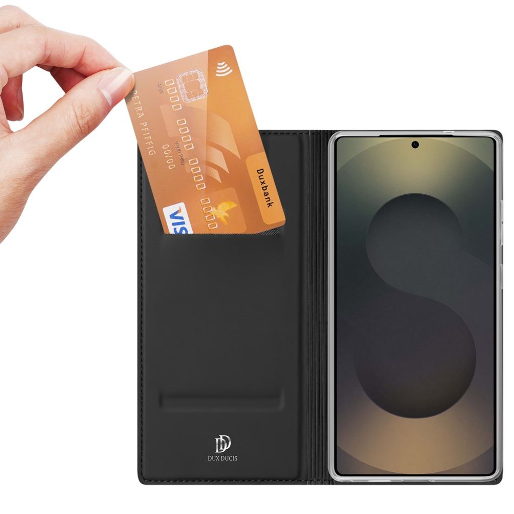 DUX DUCIS Samsung Galaxy S26 Ultra Plånboksfodral Stativ/Korthållare - Svart