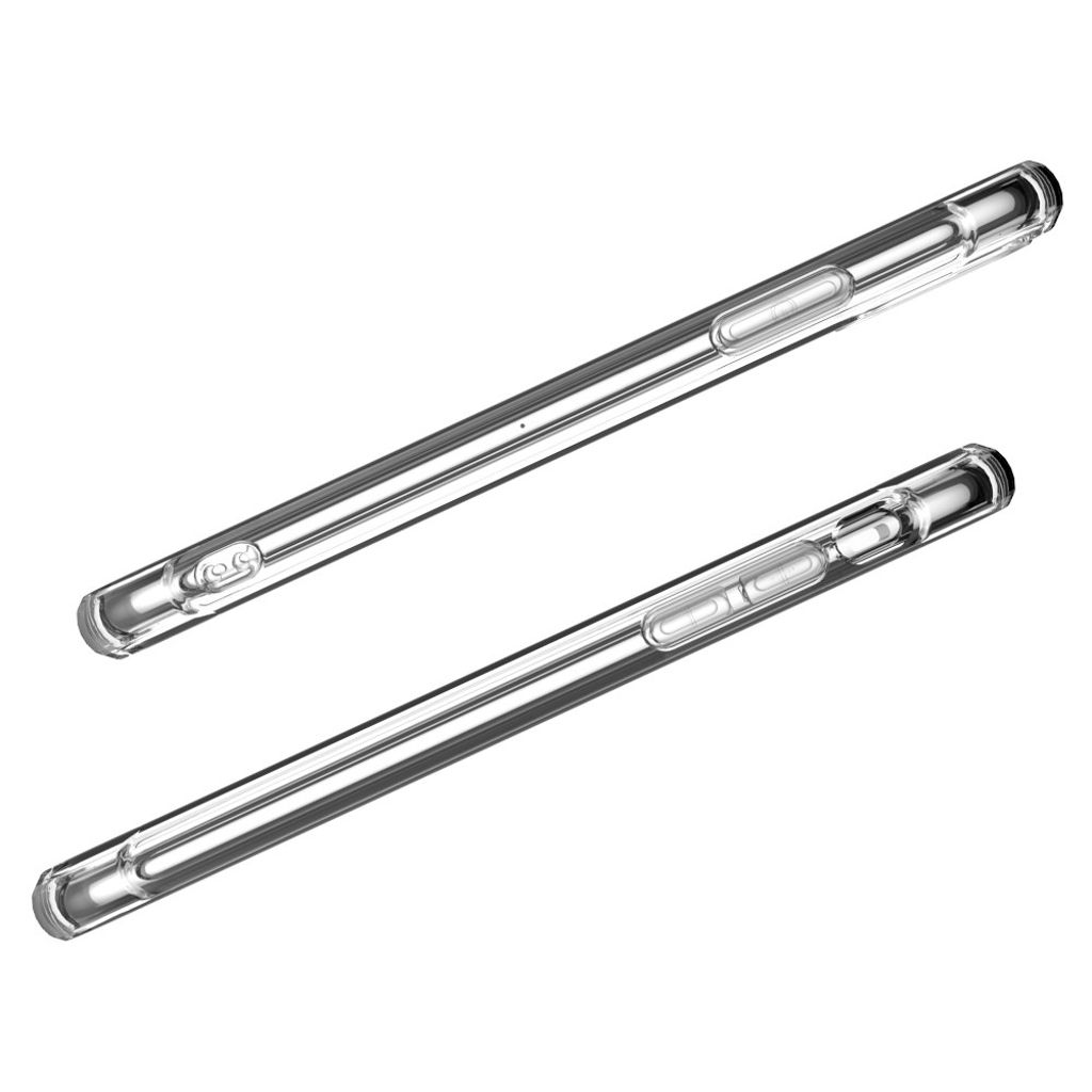 iPhone X/XS Deksel Støtsikker TPU Air Cushion - Gjennomsiktig