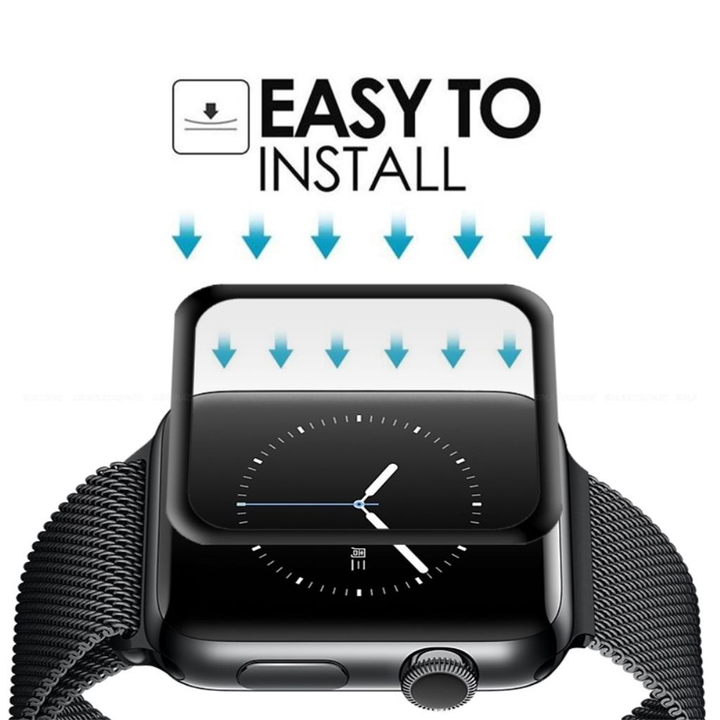 Apple Watch Series 4 Skjermbeskytter Herdet Glass 40mm - Gjennomsiktig