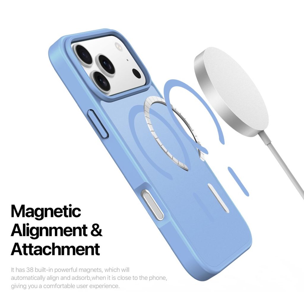 Dux Ducis iPhone 18 Pro Max/17 Pro Max MagSafe Kuori - Vaaleansininen