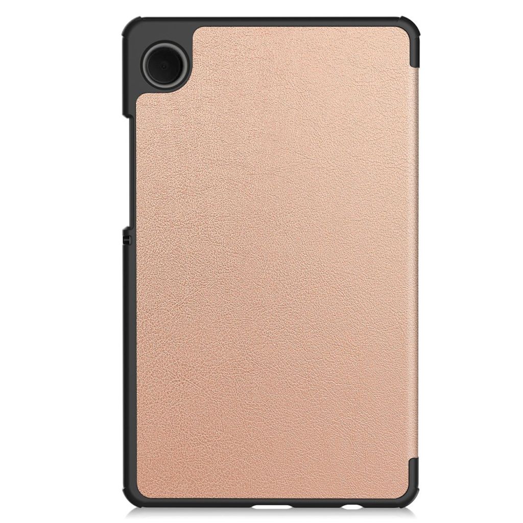 Samsung Galaxy Tab A11/A9 Flip Cover Stødsikker - Rose guld