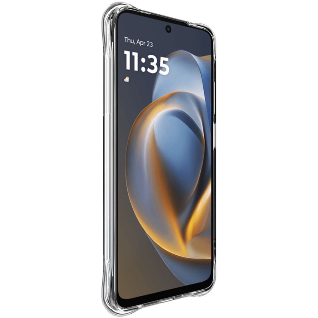 IMAK Motorola Moto G05 4G Skal Stötdämpande kanter – Transparent