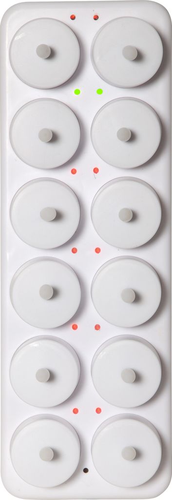 LED Fyrfadslys 12-pak Flammeopladning - Genopladelige