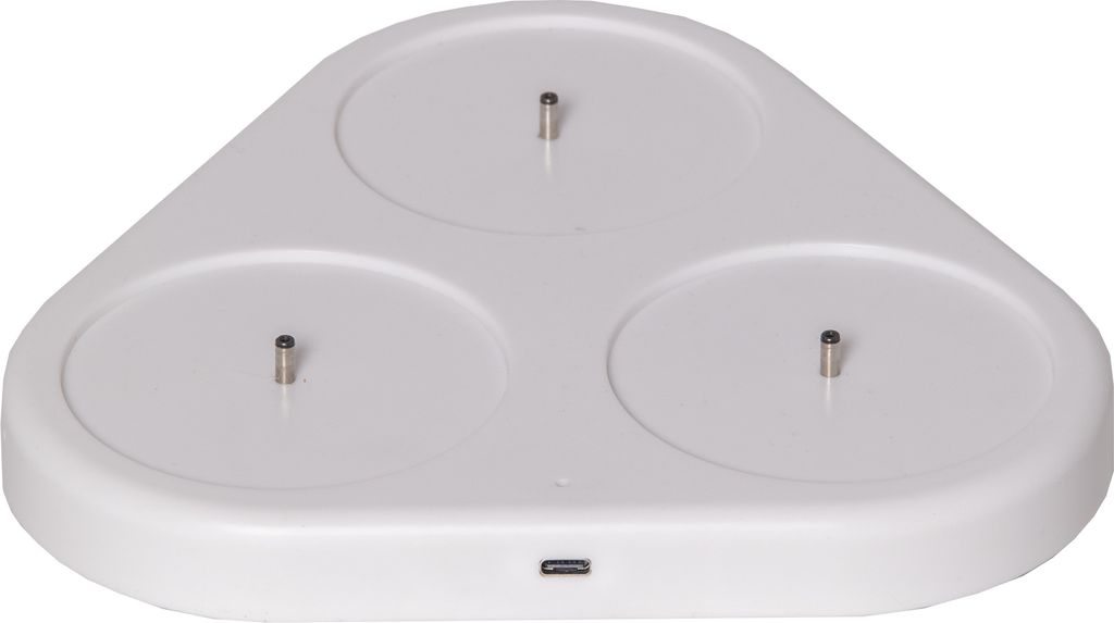 LED Blokklys 3-pakk Flamme Charge – Oppladbare