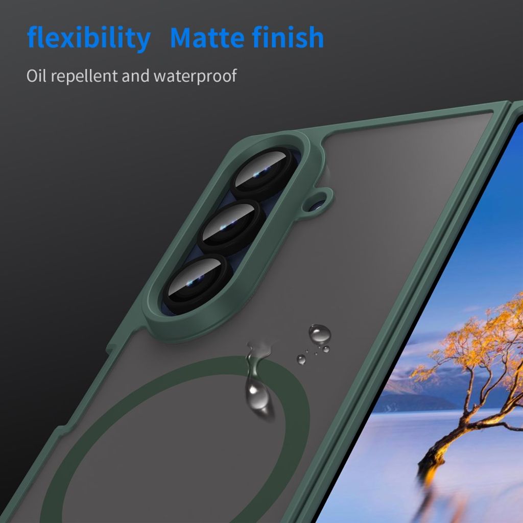Samsung Galaxy Z Fold7 5G Skal MagSafe-kompatibel - Grön