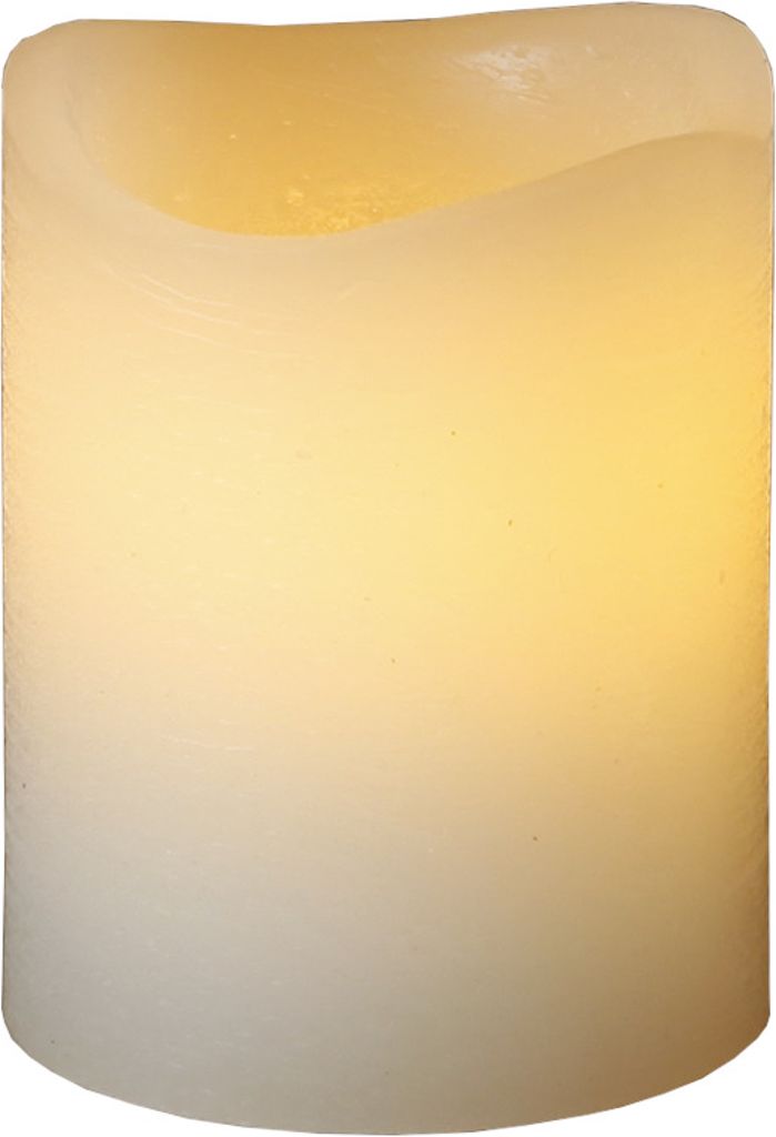 LED Blokklys 2-pakk May 6 cm – Hvite med innebygd timer