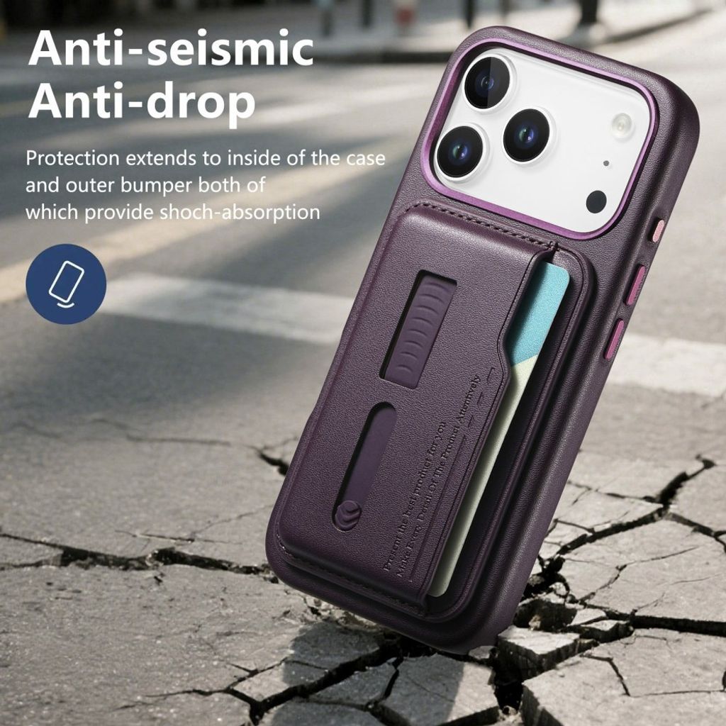 iPhone 18 Pro & iPhone 17 Pro MagSafe-kompatibelt mobilskal - Lila