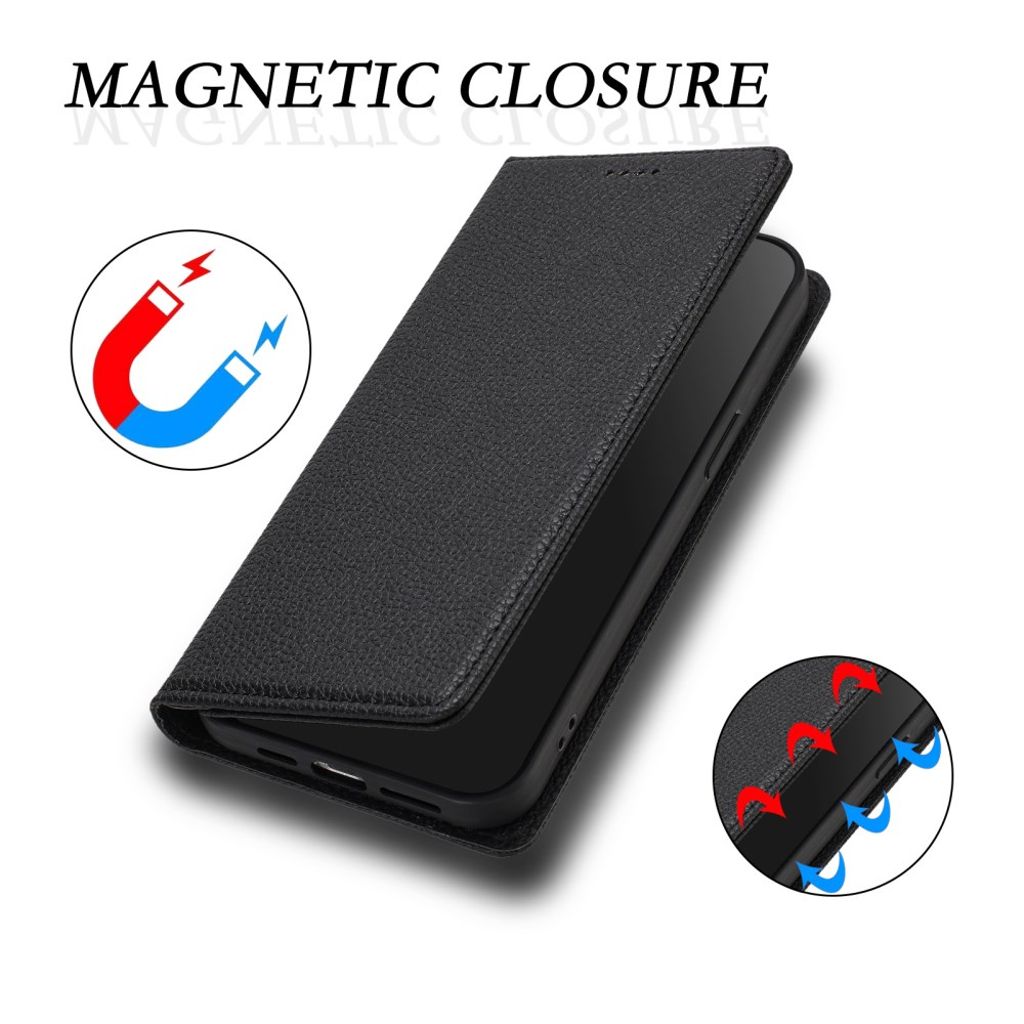Nothing Phone (3) 5G Wallet Cover RFID Blocking - Black