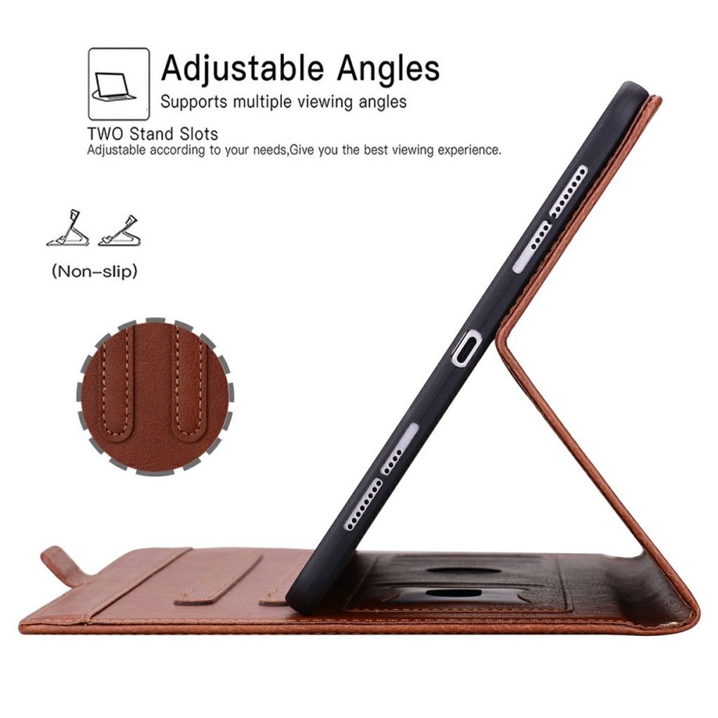 Flip Cover til OnePlus Pad 4/3 Pro/2 Pro Oppo Pad 5 Pro/4 Pro – Brun