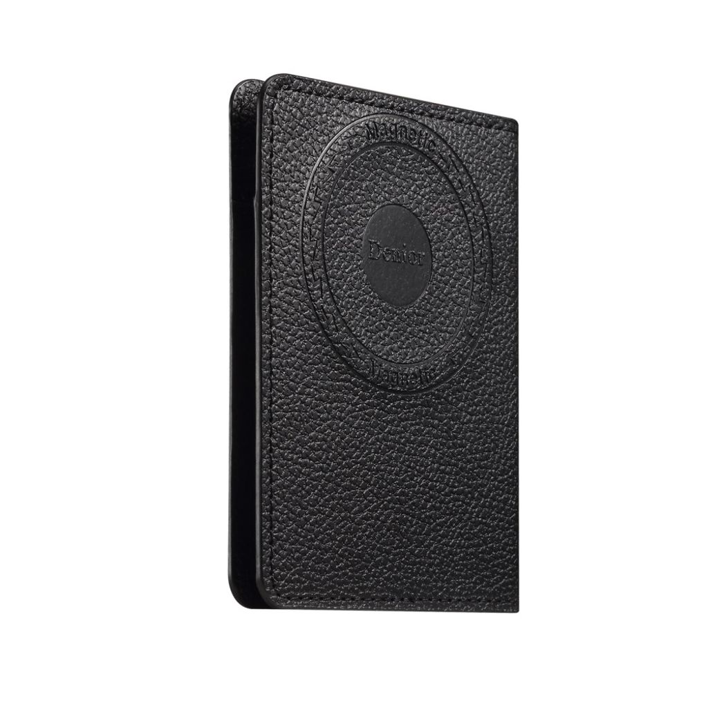 DENIOR MagSafe Wallet Magnetisk Kortholder for Mobiltelefon - Svart