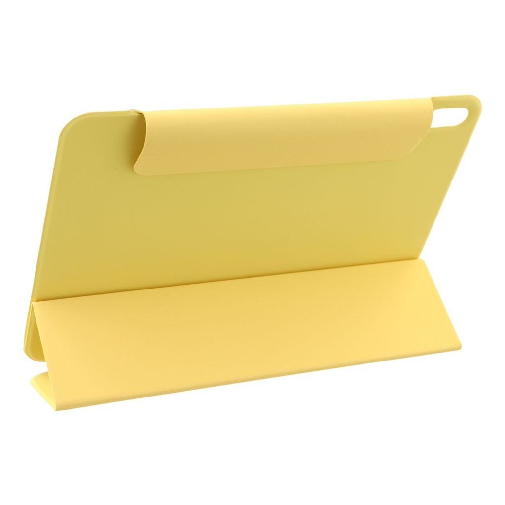 iPad A16 11" 2025/10.9" 2024 Tri-fold flip cover i kunstlæder - Gul