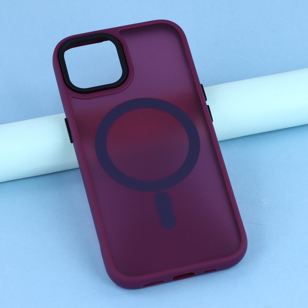 iPhone 15 Plus Kuori MagSafe - Punainen