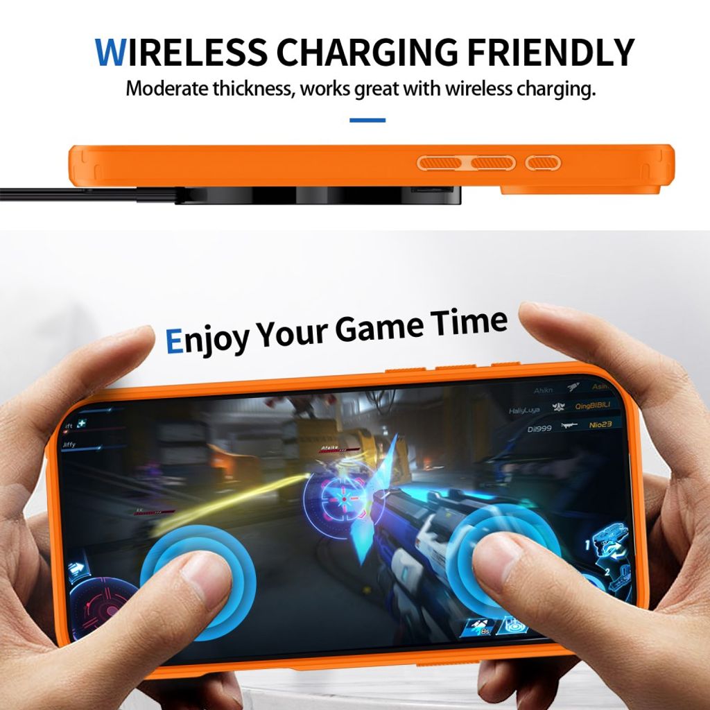iPhone 18 Pro Max/17 Pro Max MagSafe Skal - Orange