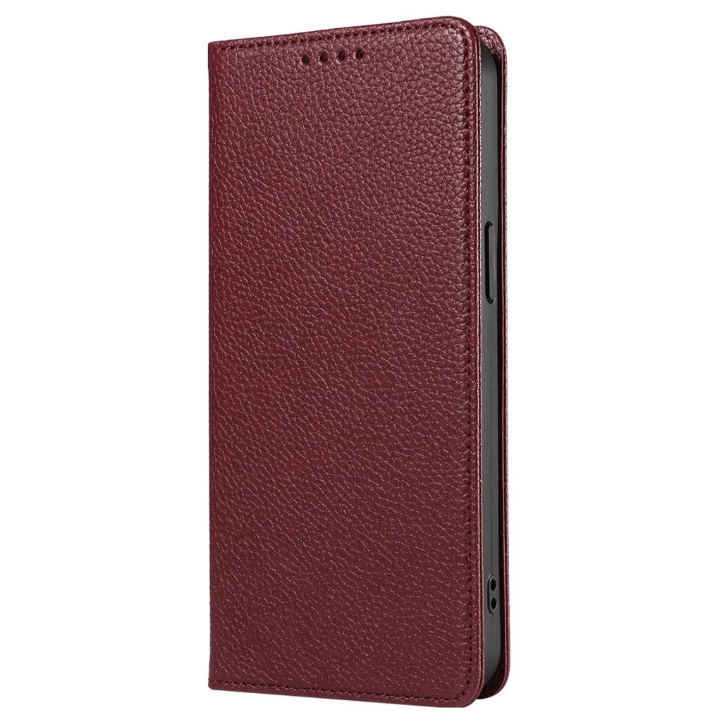 iPhone 14 Pro Wallet Cover RFID Blocking MagSafe Compatible - Red