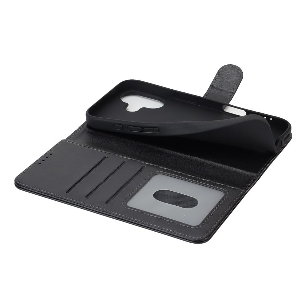 iPhone 17 Etui med Stativ - Sort