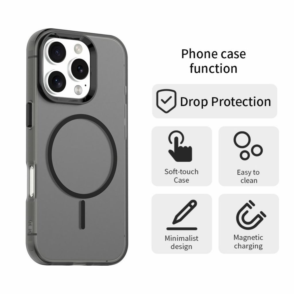 iPhone 16 Pro Deksel med MagSafe - Svart