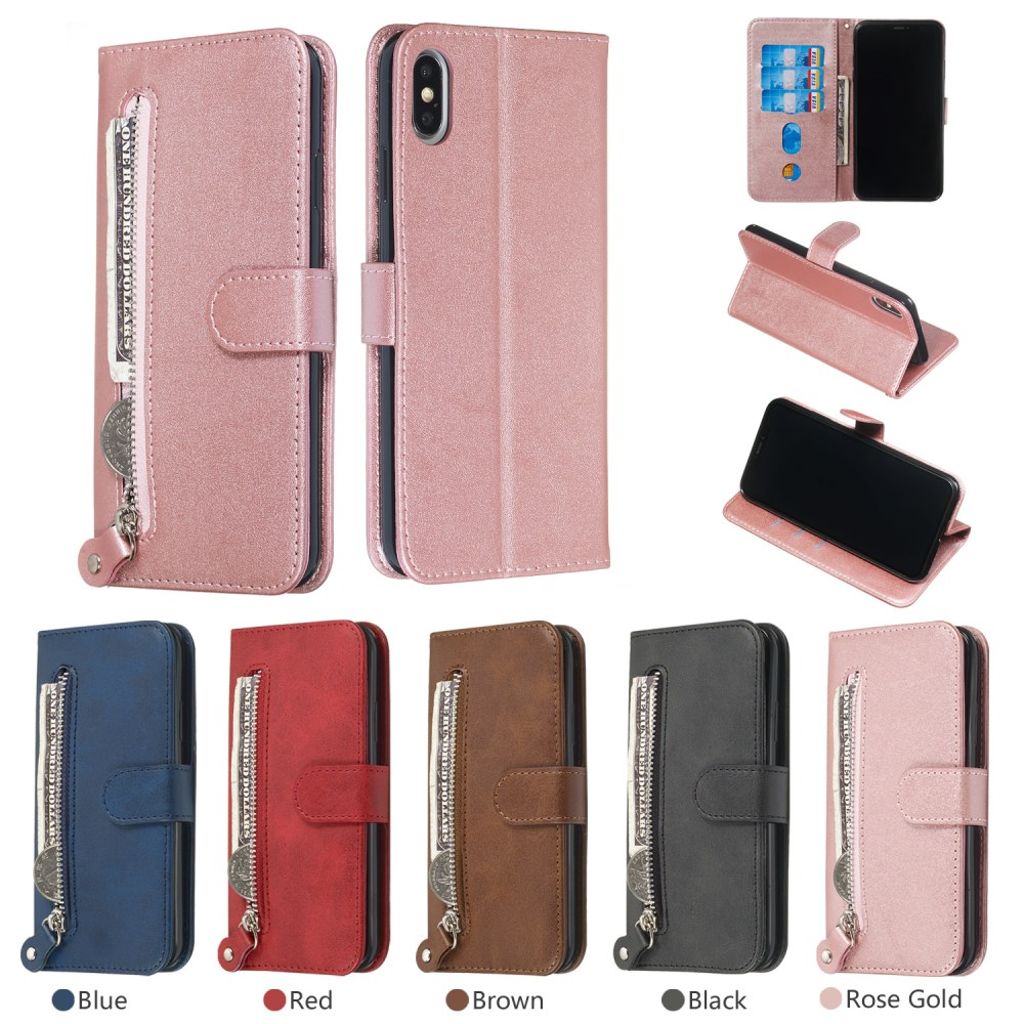 iPhone XS Max Pungetui - Rose Guld