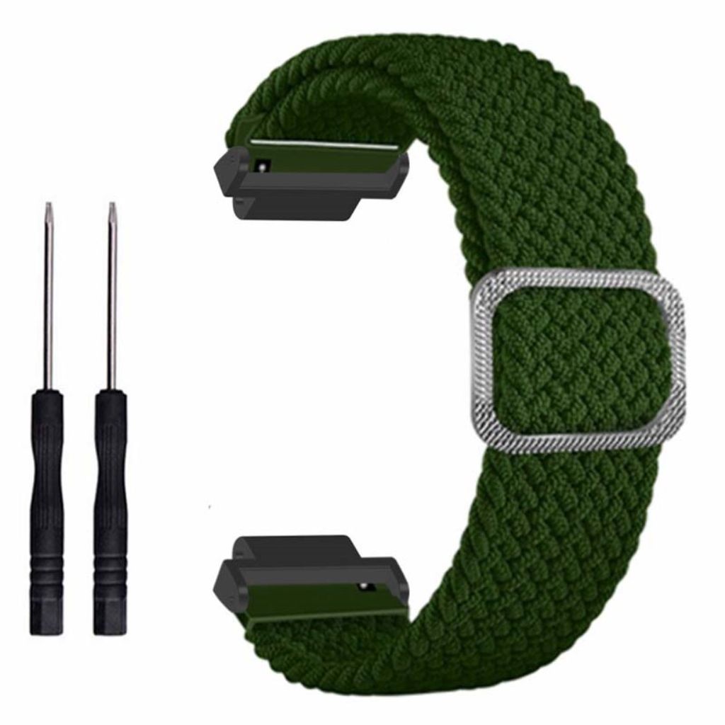 Garmin Forerunner 220/230/235/620/630/735X nylon klokkerem - Grønn