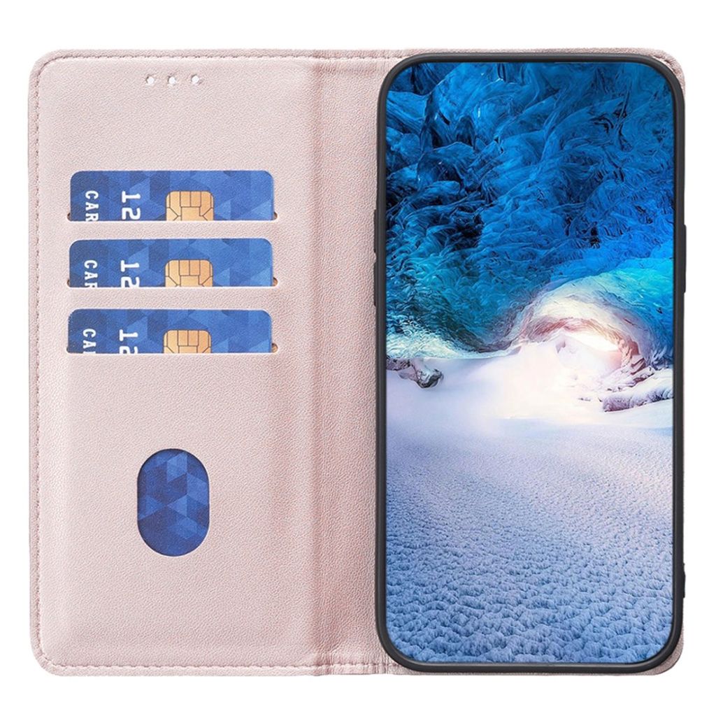 BINFEN COLOR iPhone 11 Etui med Stativ - Rose guld