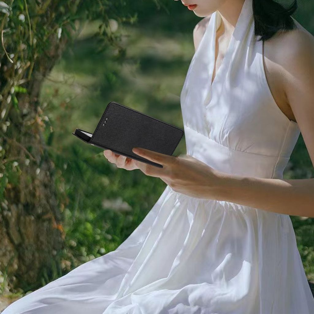 iPhone 12 Pro Max Lompakkokotelo Korttipaikka - Musta