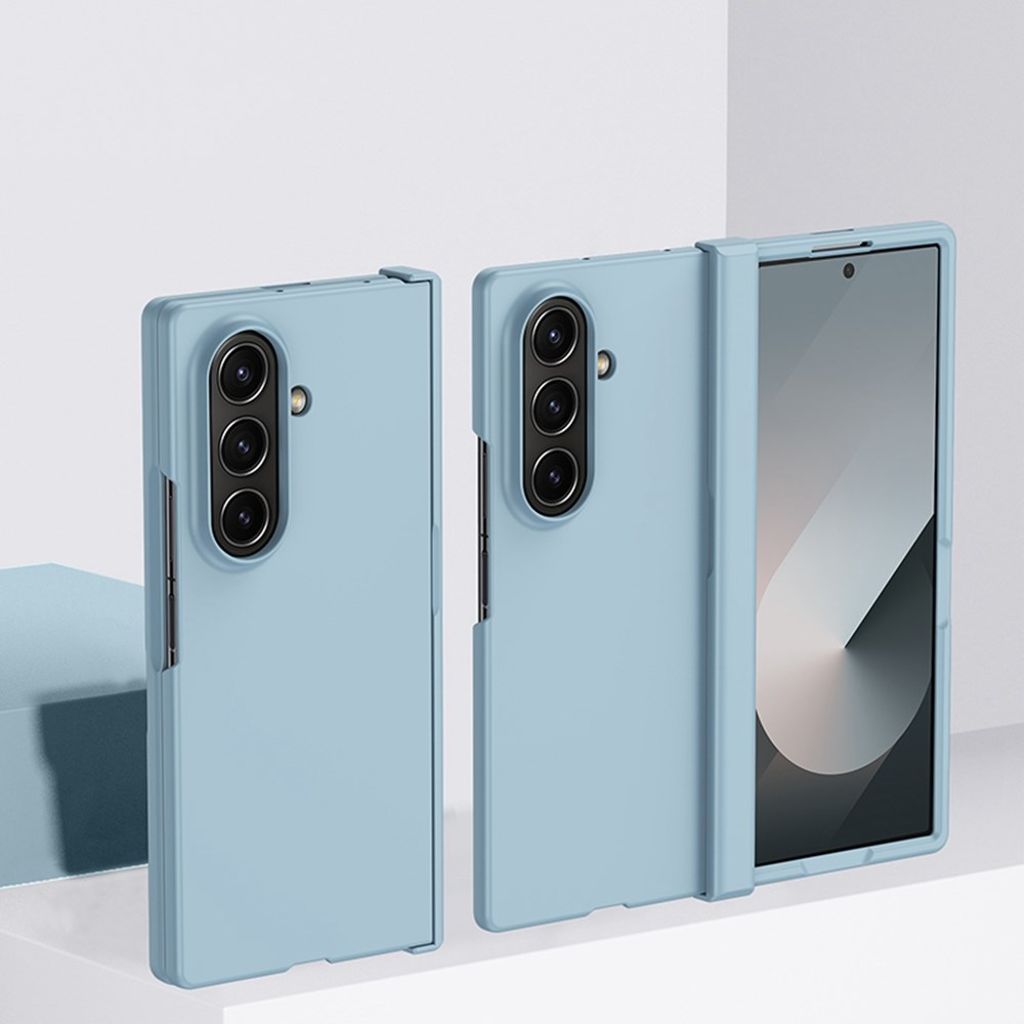 Samsung Galaxy Z Fold7 5G Skal med gångjärnsskydd - Blå