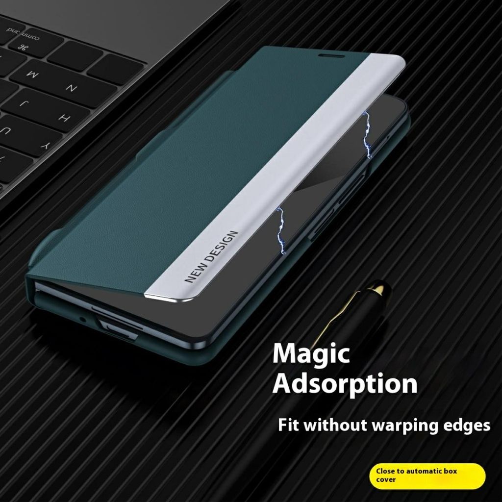 Samsung Galaxy Z Fold7 5G Fodral med Pennfack - Grön