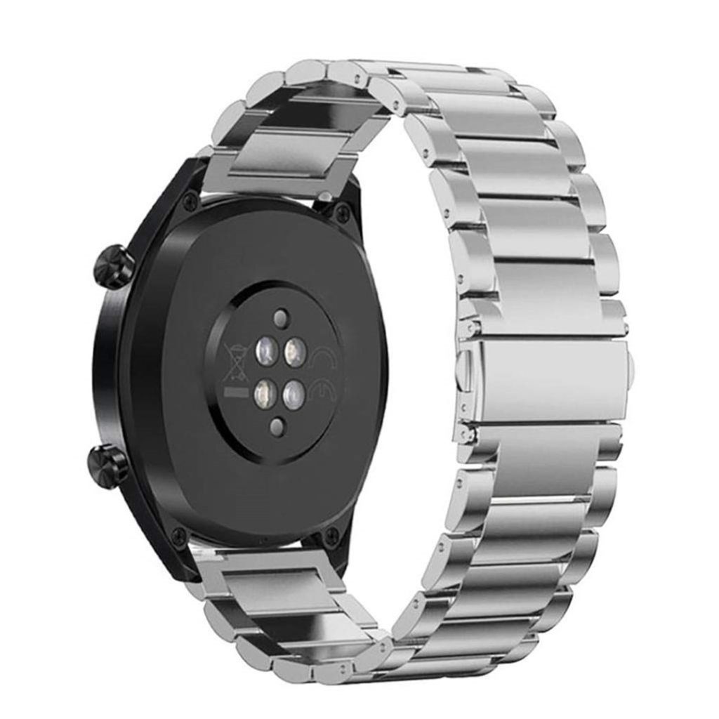 Samsung Gear S3 Frontier/Classic m.fl. Urrem i rustfrit stål - Sølv