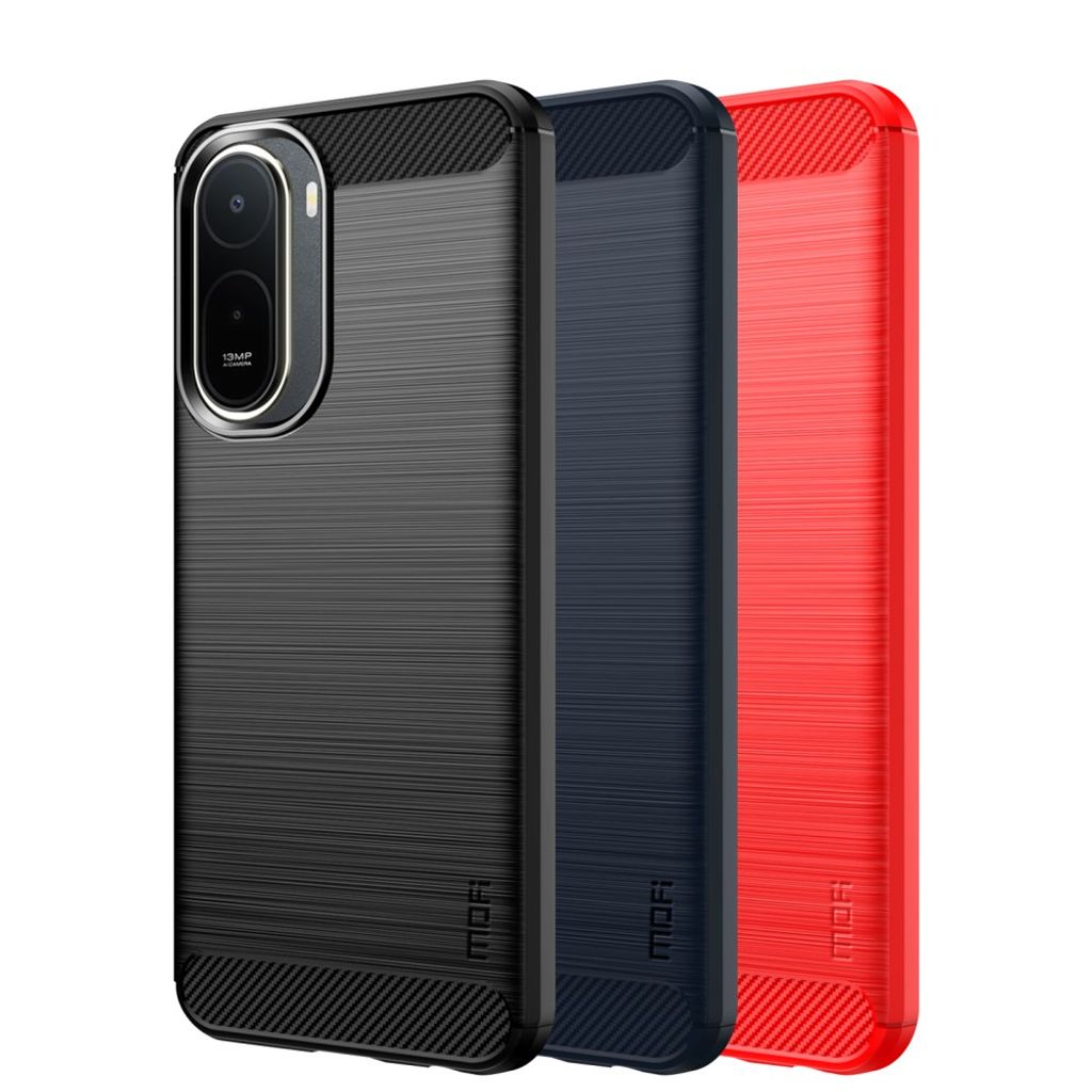 Xiaomi Poco C85x/Redmi A7 Pro Skal Kolfiber TPU - Svart
