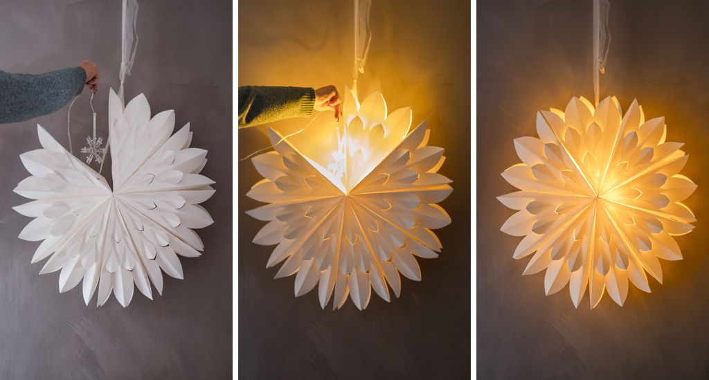 Ljuskälla för Batteridriven julstjärna – Timer