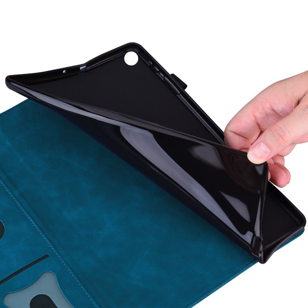 Samsung Galaxy Tab S10 FE Plus Cover with Card Slot - Blue