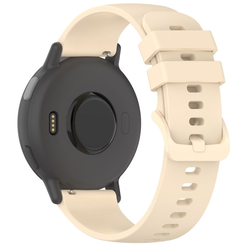 Garmin Forerunner 265 etc. klokkerem i silikon - lysegul