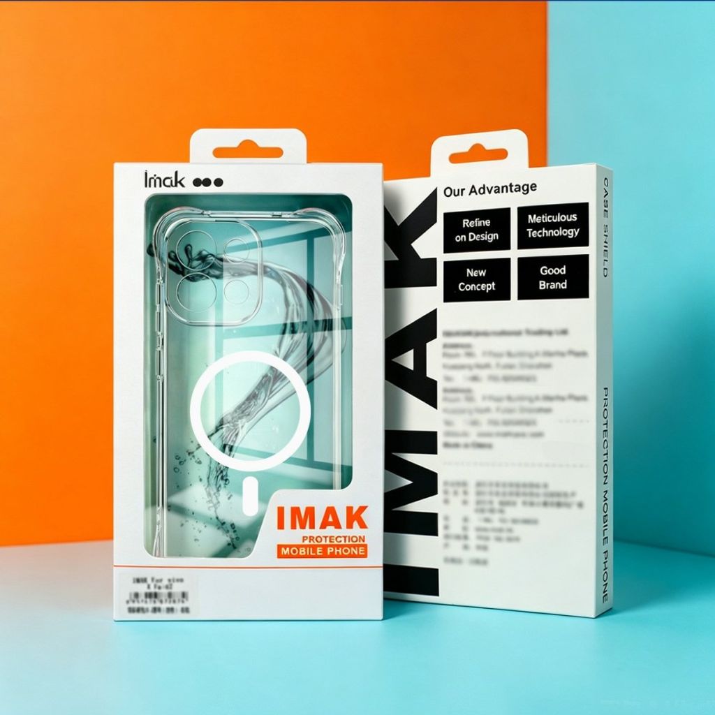 IMAK Xiaomi 17T Pro MagSafe Deksel Støtsikkert - Transparent