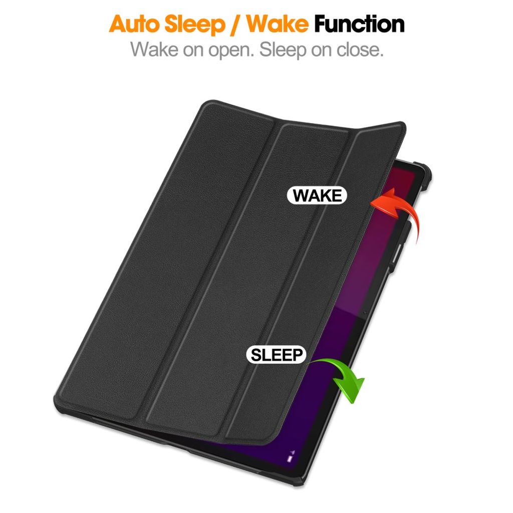 Lenovo Yoga Tab 11.1 Etui Støtsikker med Tri-Fold støtte – Svart