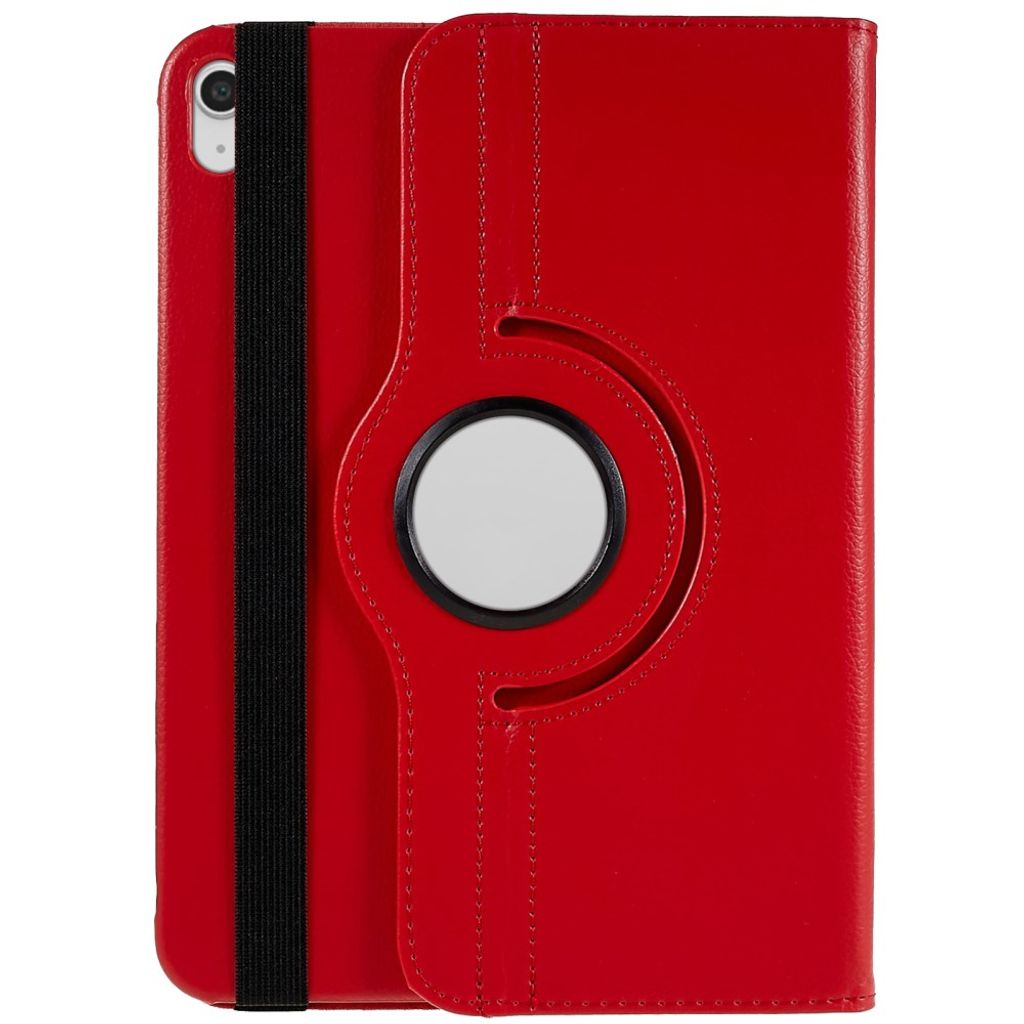 iPad A16 11" 2025/10.9" 2024 Flip cover med roterende standfunktion - Rød