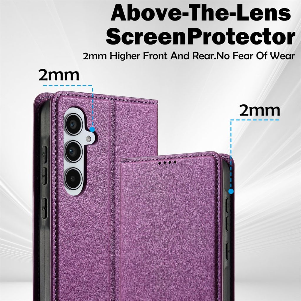 LC.IMEEKE Samsung Galaxy A17 5G Pungetui - Lilla