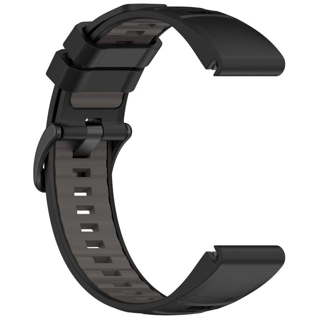 Garmin Fenix 8 43mm etc. Watch Strap - Black, Grey