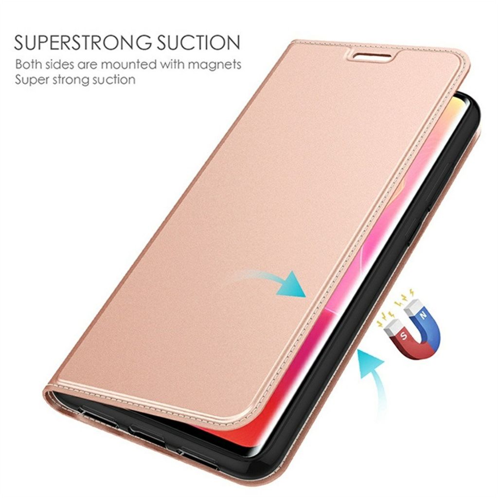 Samsung Galaxy A17 5G Etui med Stativ - Rose gull