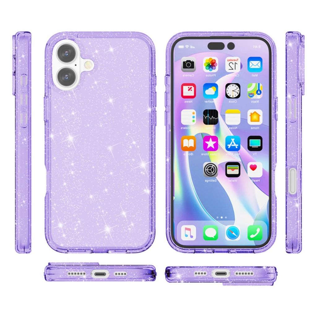 iPhone 17 Acrylic Phone Case - Purple