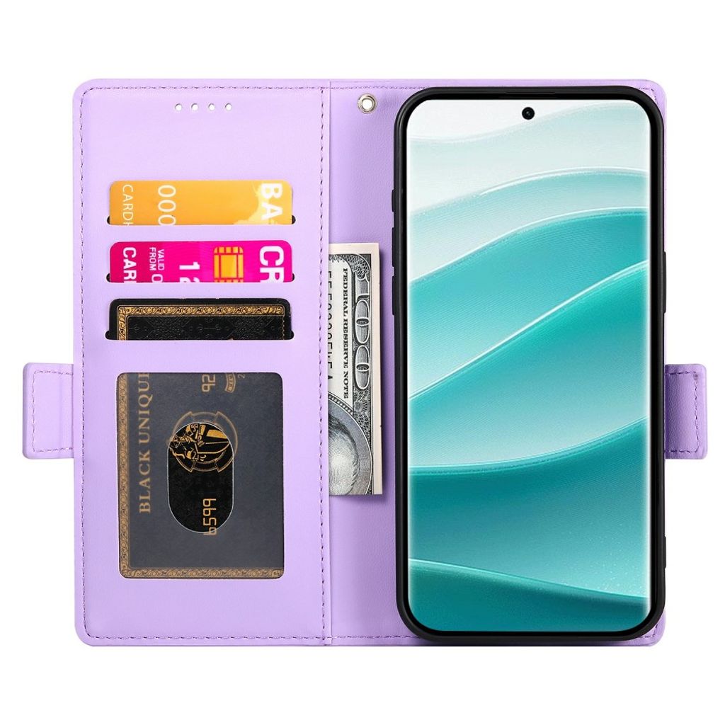 Xiaomi Redmi Note 15 ProPlus 5G Wallet cover - Purple
