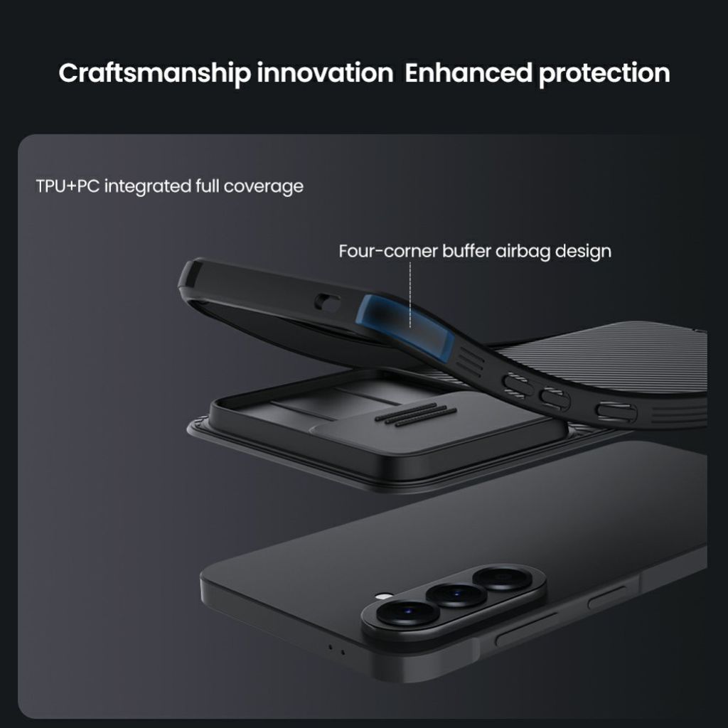 NILLKIN Samsung Galaxy A57 5G MagSafe Skal Camshield Pro - Svart