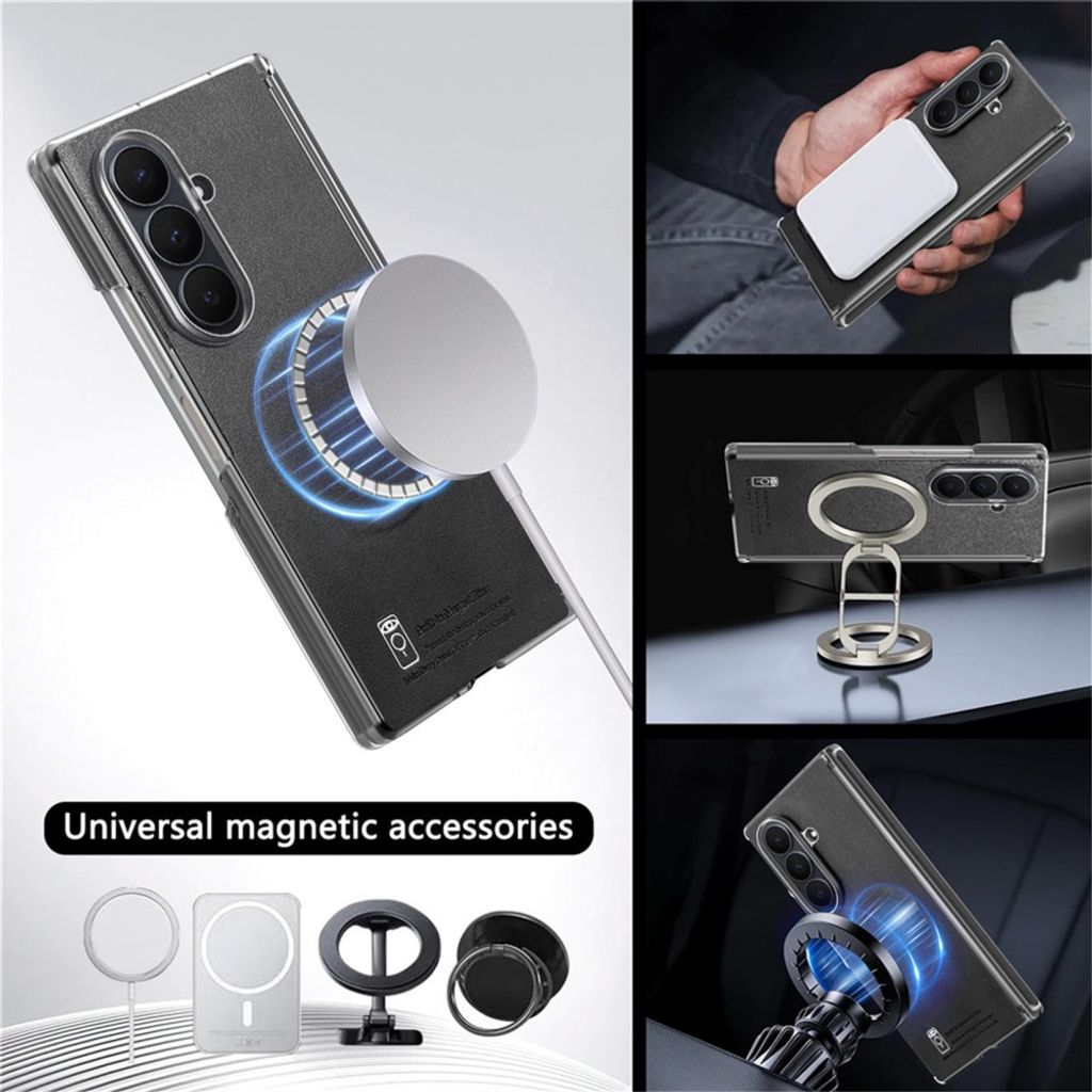Samsung Galaxy Z Fold8 Ultra MagSafe Kuori - Musta