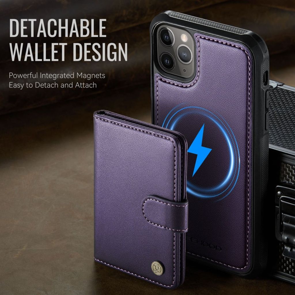 JEEHOOD iPhone 11 Pro Cover med MagSafe - Lilla