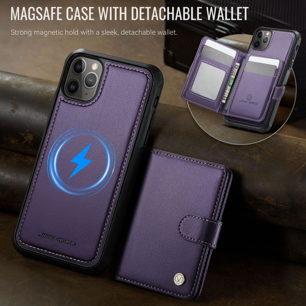 JEEHOOD iPhone 11 Pro Cover med MagSafe - Lilla
