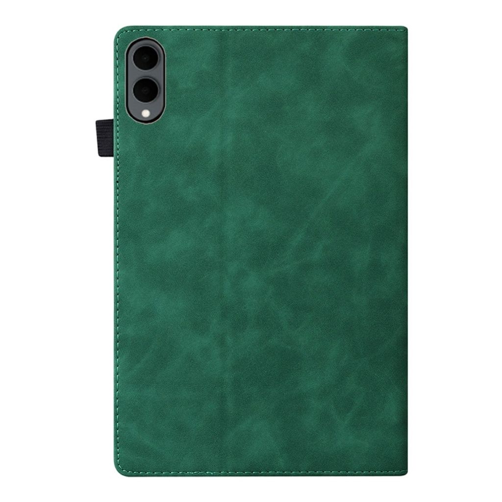 Samsung Galaxy Tab S12 Plus Folio flip cover med kortlommer - Grøn