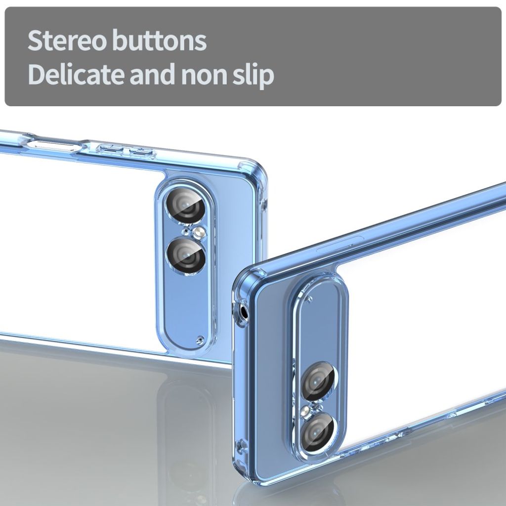 Sony Xperia 10 VII Kuori, Akryyli - sininen