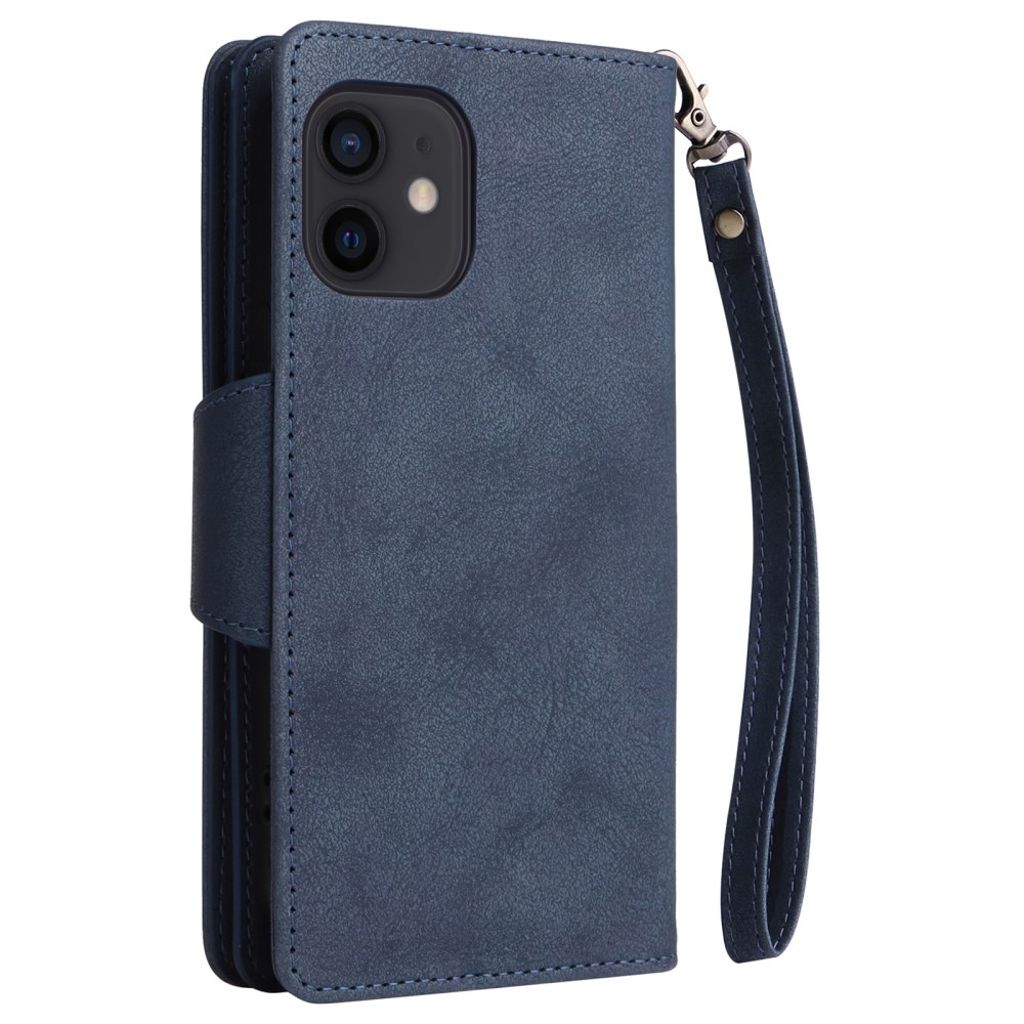 iPhone 12 Mini Kotelo Jalusta - Sininen