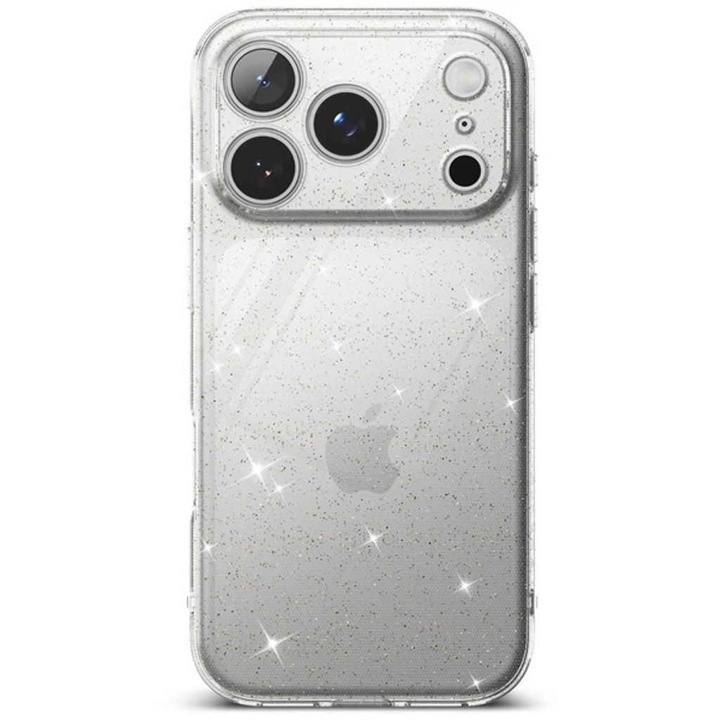 Ringke Air Skal till iPhone 17 Pro Max - Transparent Glitter